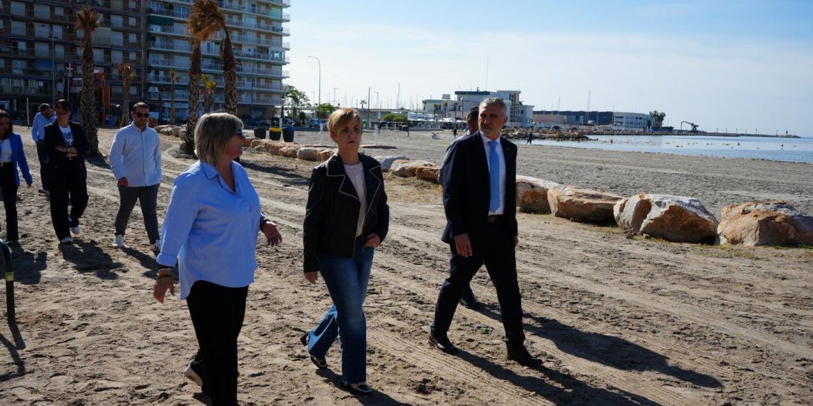 Marián Cano supervisa en Santa Pola el Plan de Sostenibilidad Turística de 2,4 millones