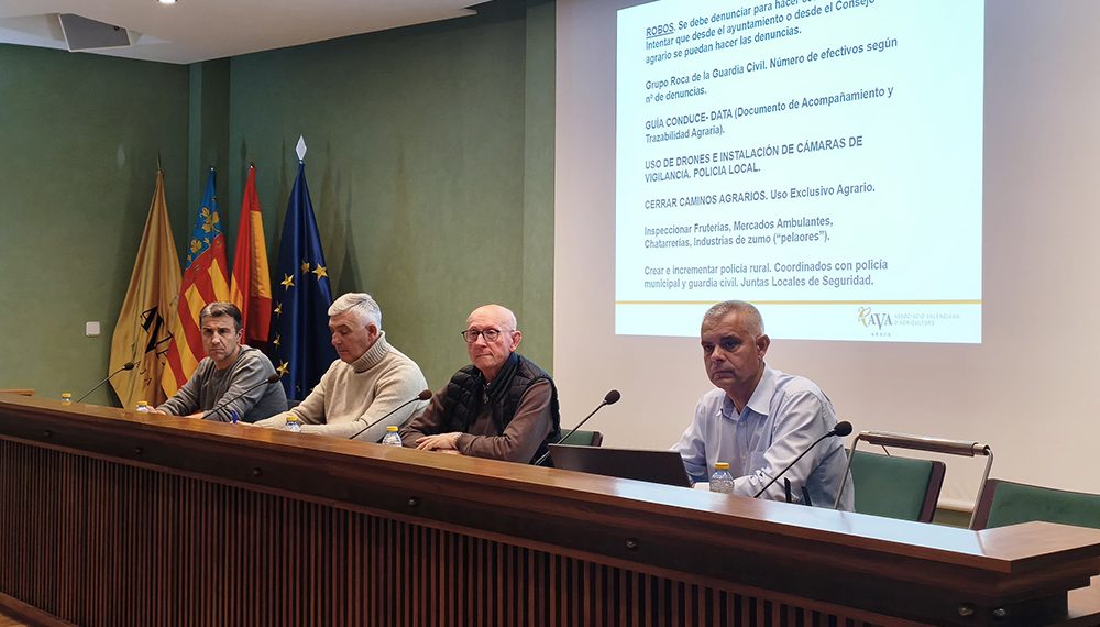 AVA-ASAJA denuncia el incumplimiento de los Consejos Agrarios Municipales en la Comunitat Valenciana