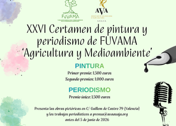 FUVAMA abre el plazo de inscripción para el XXVI Certamen de Pintura y Periodismo