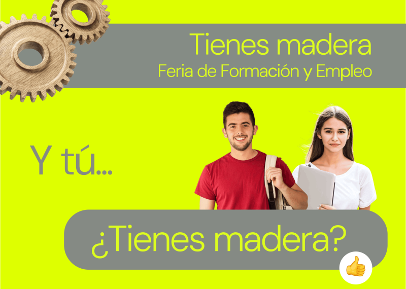 Labora participa en la feria “Tienes Madera” para impulsar el empleo juvenil en el sector del mueble