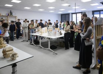 Estudiantes de Ingeniería de la CEU UCH diseñan hábitats urbanos para proteger a las abejas solitarias