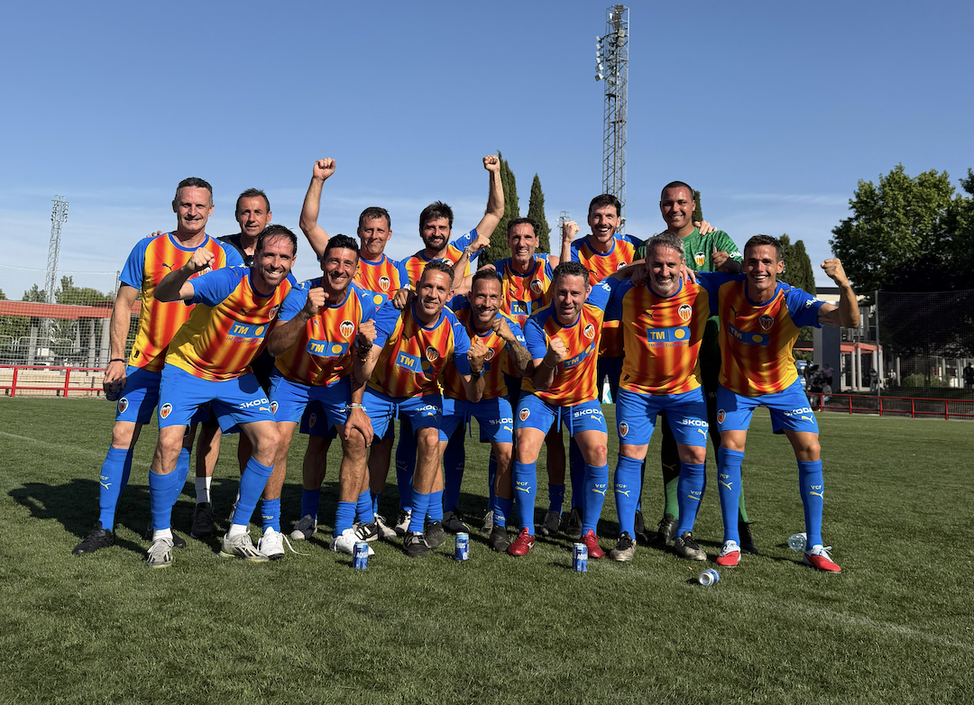Los veteranos del Valencia CF conquistan el Campeonato de España F-7 imbatidos