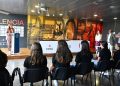 El Ayuntamiento de Valencia recibe al CAU Rugby femenino M17 tras su título nacional