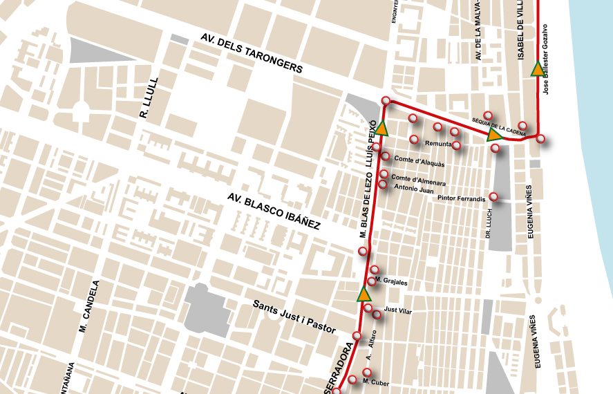 La Carrera de la Mujer recorrerá las calles de Poblats Marítims y Camins al Grau este domingo