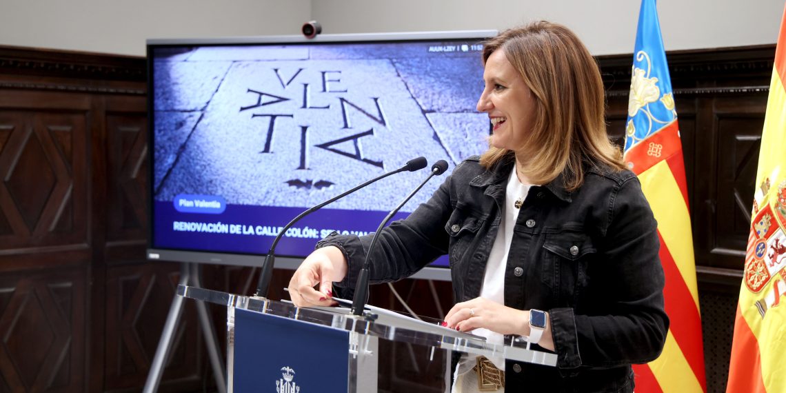 Catalá anuncia el inicio de la renovación de la calle Colón y el despliegue del Plan Valentia