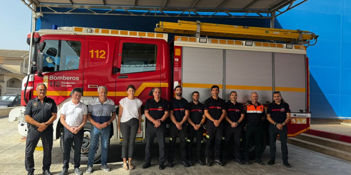 El retén de bomberos de Pilar de la Horadada estará activo hasta el 15 de septiembre