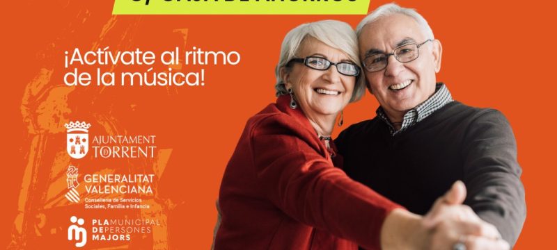 El CEA de Torrent acoge una nueva tarde de baile con el Dúo Papallona