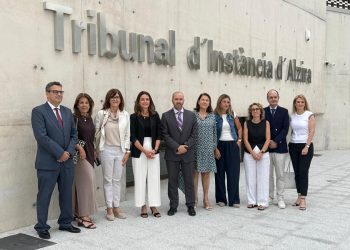 Martínez anuncia que el nuevo Palacio de Justicia de Alzira estará operativo en la primera quincena de julio tras una inversión de más de 23 millones