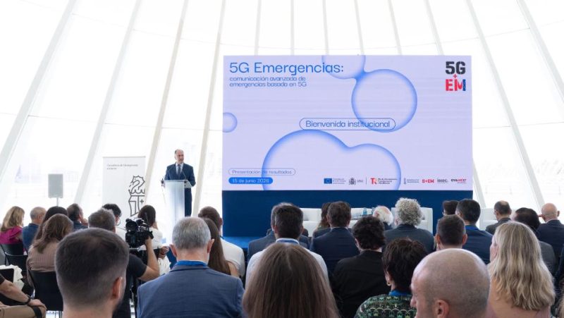 La Generalitat avala el potencial del 5G para reforzar las comunicaciones de emergencia tras las pruebas piloto del proyecto 5G Emergencias