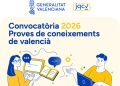 Abierto el plazo de inscripción para las pruebas del nivel B2 de la Junta Qualificadora de Coneixements de Valencià