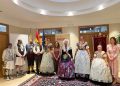 Nuria Martínez recibe a la delegación de los Centros Valencianos en el Exterior con motivo de les Fogueres de Sant Joan