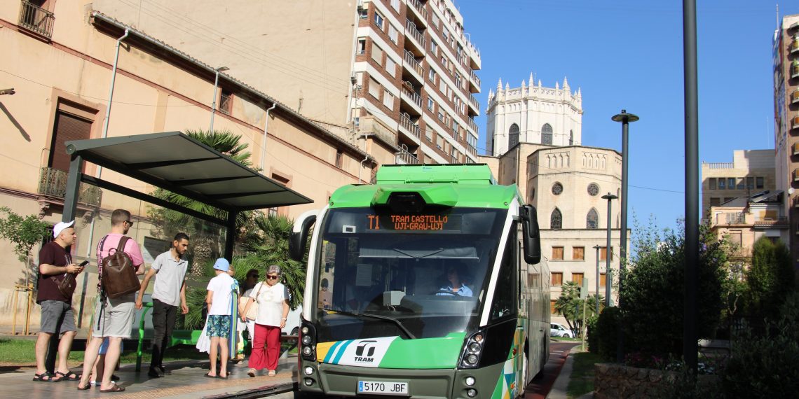 La Generalitat y el Ayuntamiento de Castellón finalizan las obras de renovación del carril del TRAM