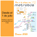 La Generalitat pone en marcha el servicio especial de verano de Metrobús para conectar con las playas de Valencia