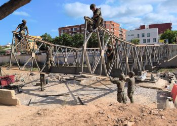 El Ejército inicia el desmontaje del puente militar de Picanya tras siete meses dando servicio tras la dana