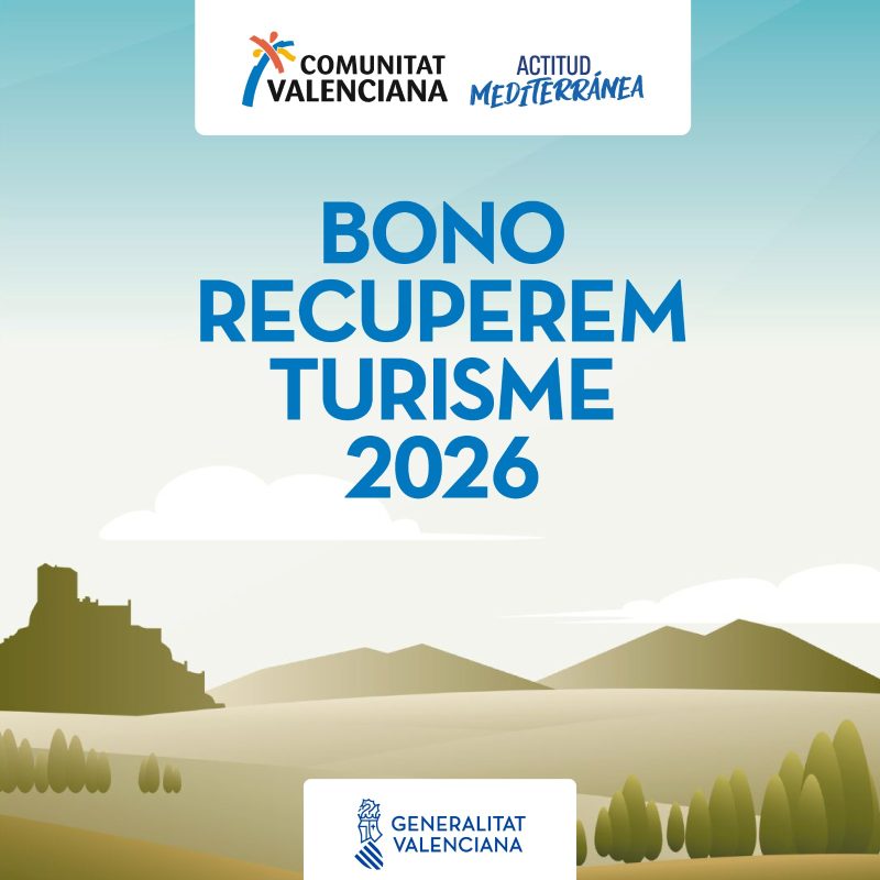 La Generalitat destina 9,1 millones al Bono Viaje Recuperem Turisme 2026