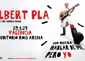 Albert Pla anuncia concierto en el Auditorio Roig Arena