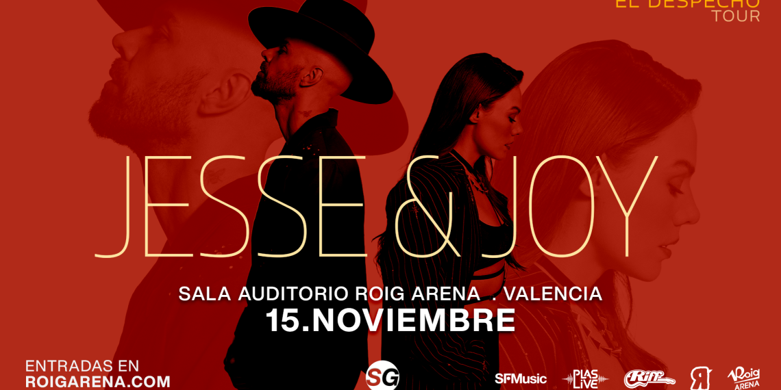 Jesse & Joy actuarán en Valencia el 15 de noviembre dentro de su gira internacional ‘El Despecho Tour’