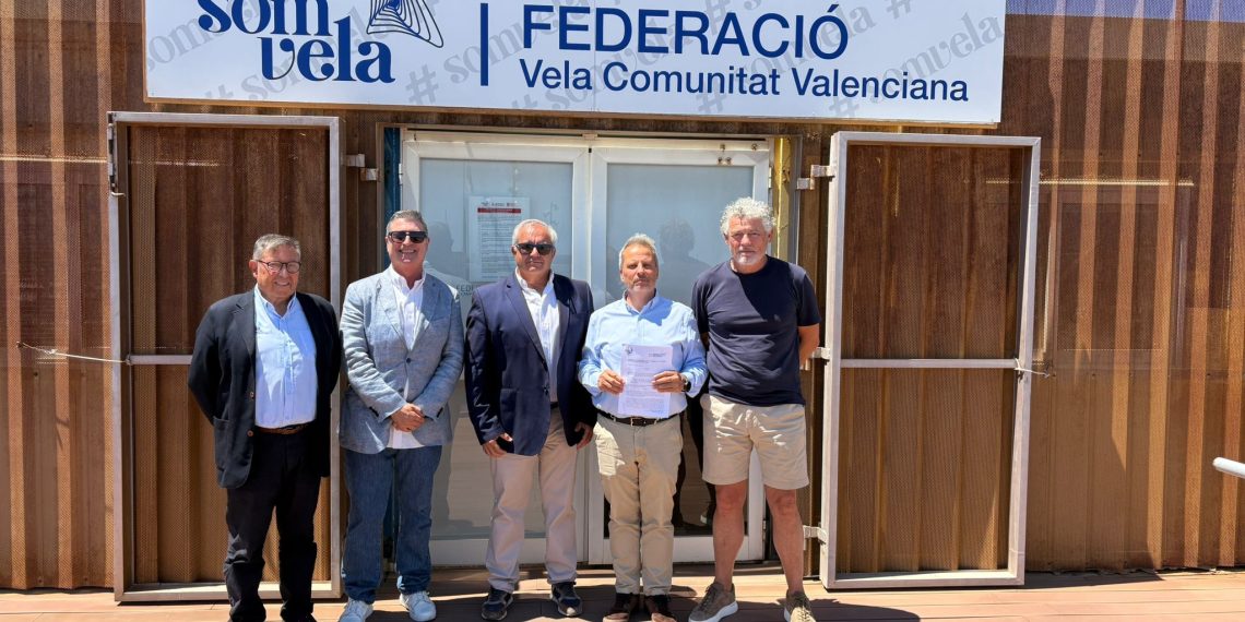 La Federació de Vela de la Comunitat Valenciana y Marina Port Valencia formalizan su colaboración para la nueva instalación deportiva náutica