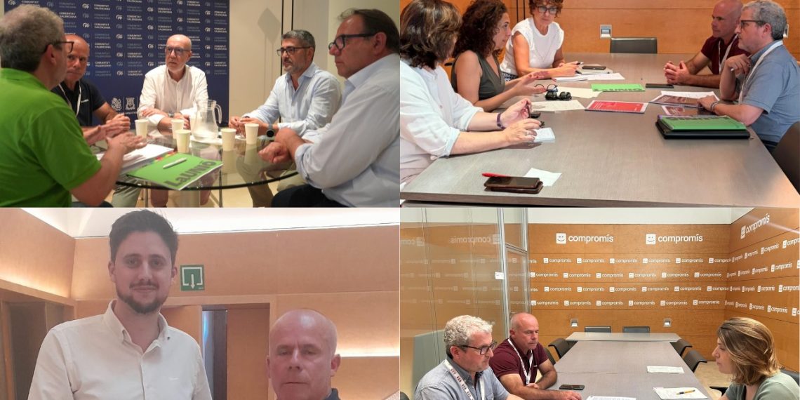 LA UNIÓ propone en Les Corts una batería de enmiendas a los presupuestos por 10,5 millones para fortalecer el sector agrario valenciano
