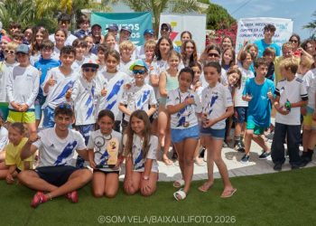 La vela base valenciana cierra temporada en Benicàssim con la final autonómica de los Jocs Esportius
