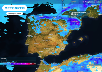 Meteored avisa de tormentas fuertes en varias provincias y de una posible DANA este fin de semana