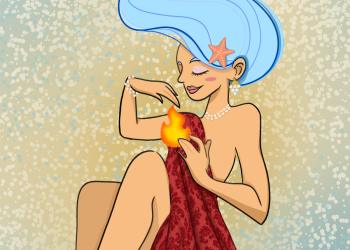 El Marítimo presenta su nueva imagen para las Fallas 2027 inspirada en el mar y el fuego