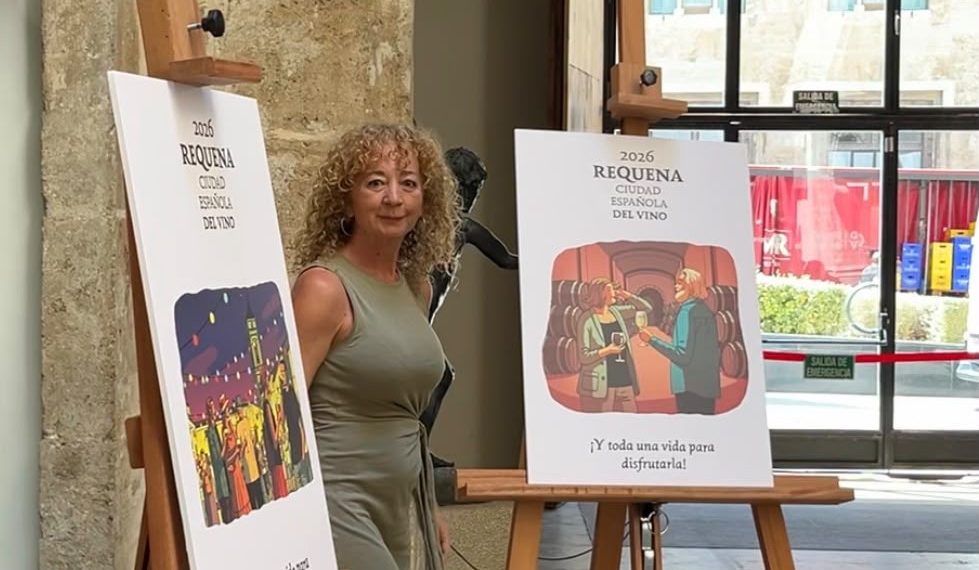 Paco Roca diseña la imagen gráfica de Requena como Ciudad Española del Vino 2026