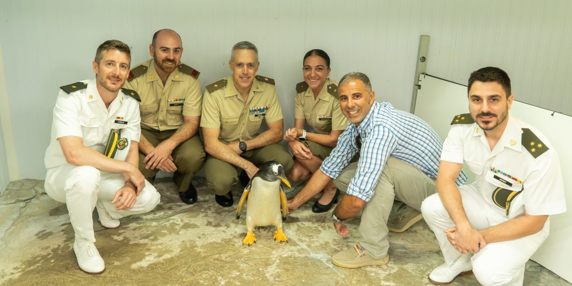 El Ejército de Tierra y el Oceanogràfic estudian colaborar en proyectos de investigación y divulgación sobre la Antártida