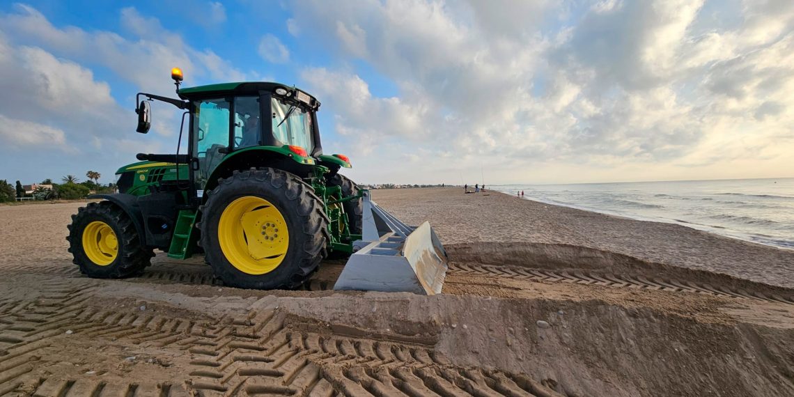 Sagunto inicia obras para eliminar el escalón en tres playas del norte
