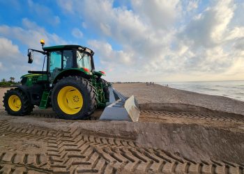 Sagunto inicia obras para eliminar el escalón en tres playas del norte