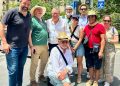El Patronato Costa Blanca muestra las Fogueres a periodistas norteamericanos