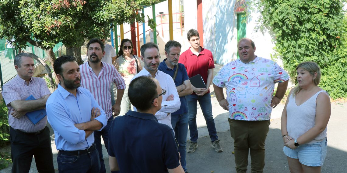 Las obras de mejora en tres colegios de Puerto de Sagunto avanzan con una inversión de más de 2,2 millones