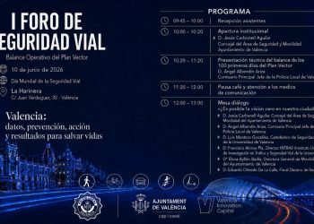 Valencia presentará el balance de 100 días del Plan Vector de seguridad vial