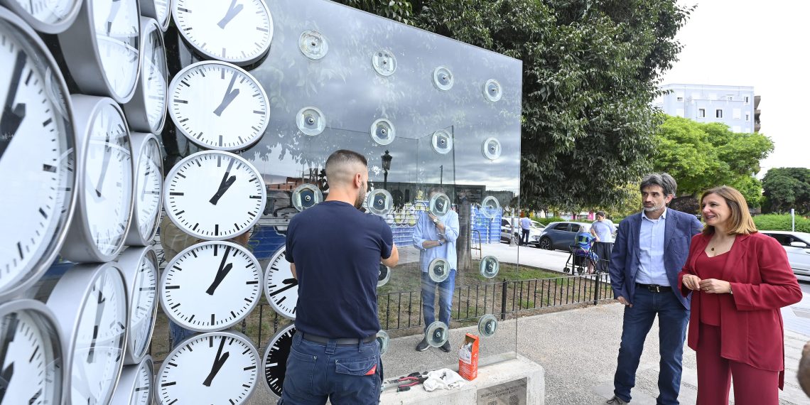 Valencia rehabilita el monumento en memoria de las víctimas del accidente de metro de 2006