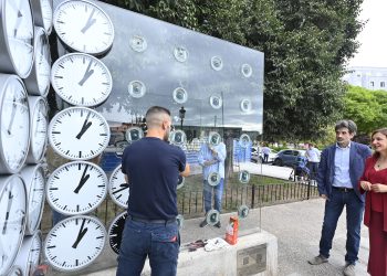 Valencia rehabilita el monumento en memoria de las víctimas del accidente de metro de 2006
