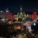 30.000 personas celebran en la plaza del Ayuntamiento de Valencia el triunfo de España en la final del Mundial
