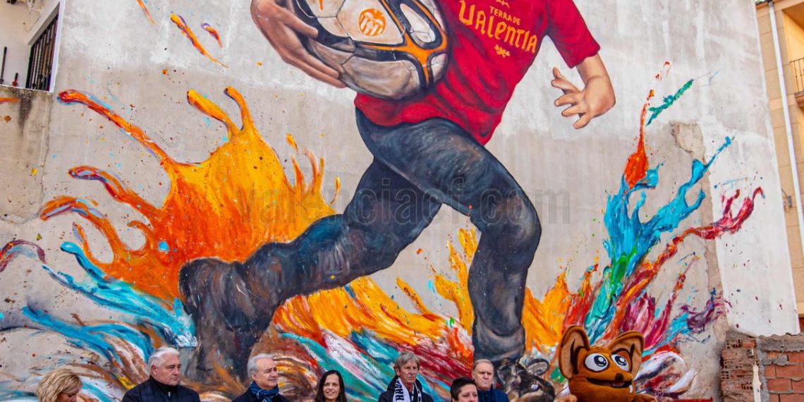 La Diputación de Valencia y la Fundación VCF abren el plazo de candidaturas municipales para la V Ruta de Arte Urbano del Valencia CF