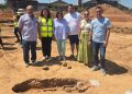 Las obras de la Ronda Oeste de Carlet avanzan mientras continúan los hallazgos arqueológicos