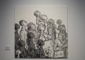 El Consorci de Museus reivindica el dibujo en el arte contemporáneo junto a Galdón y Monsalvatje en la Lonja del Pescado de Alicante