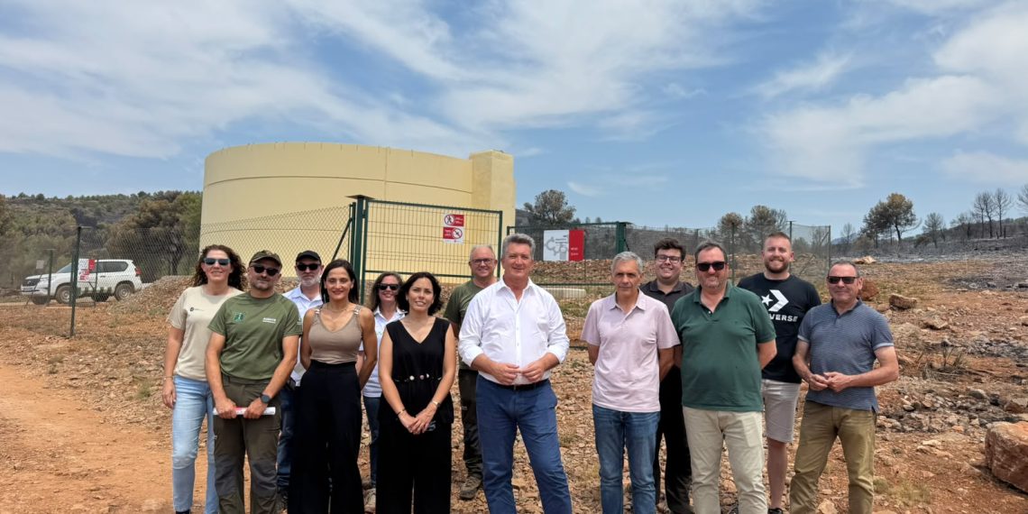 La Generalitat refuerza la prevención de incendios con un nuevo depósito de agua en Soneja