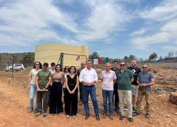 La Generalitat refuerza la prevención de incendios con un nuevo depósito de agua en Soneja
