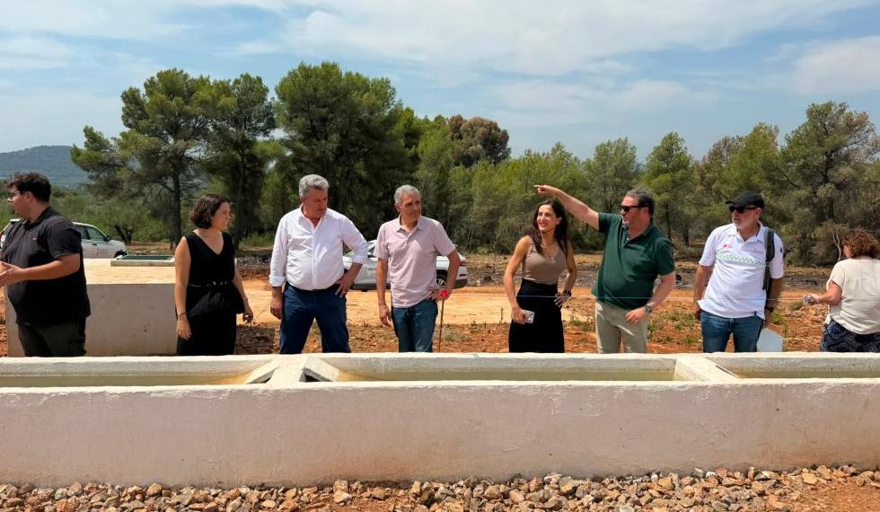 El depósito de 300.000 litros de Soneja reduce a cinco minutos las descargas contra incendios