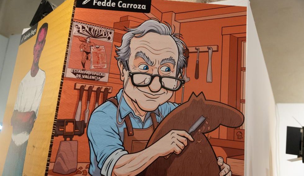 El Centre del Carme recorre la historia de la escultura valenciana a través de 34 ilustradores