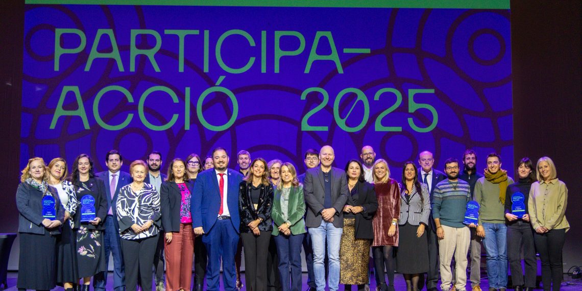 La Generalitat convoca la quinta edición de los Premios Participa-Acció 2026