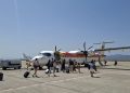 El aeropuerto de Castellón opera este verano 72 vuelos semanales, su cifra más alta