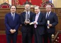 Pérez Llorca ensalza los valores de libertad, convivencia, unidad y concordia compartidos por Broseta, González y Machado