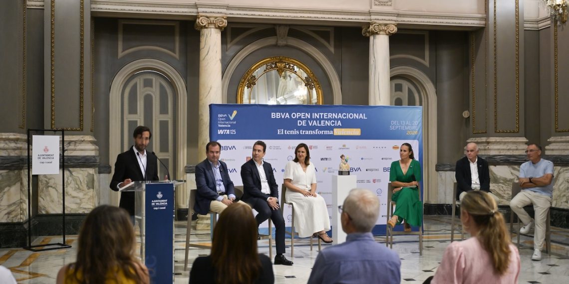 El BBVA Open Internacional de Valencia celebrará su quinta edición del 13 al 20 de septiembre