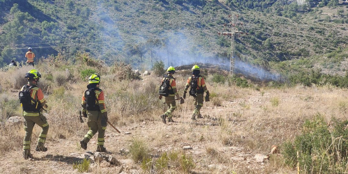 El Consorcio de Bomberos de Valencia refuerza el operativo ante la ola de calor y el riesgo extremo de incendios