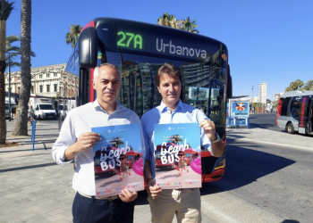 Alicante impulsa el uso del autobús a las playas con la campaña estival BeachBus