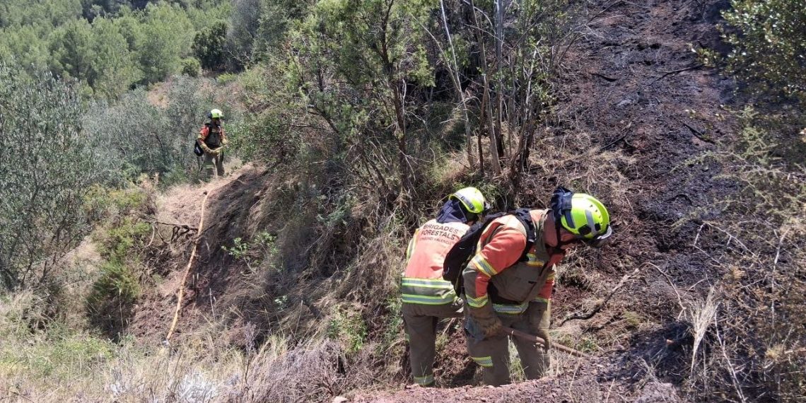 El Consorcio de Bomberos de Valencia refuerza su operativo ante el riesgo extremo de incendios